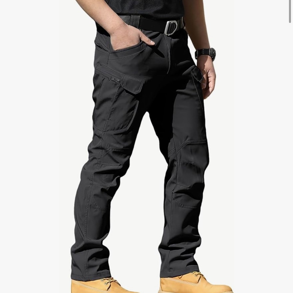 Black Cargo Pants
